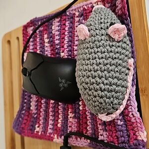 Crochet Mouse Pad